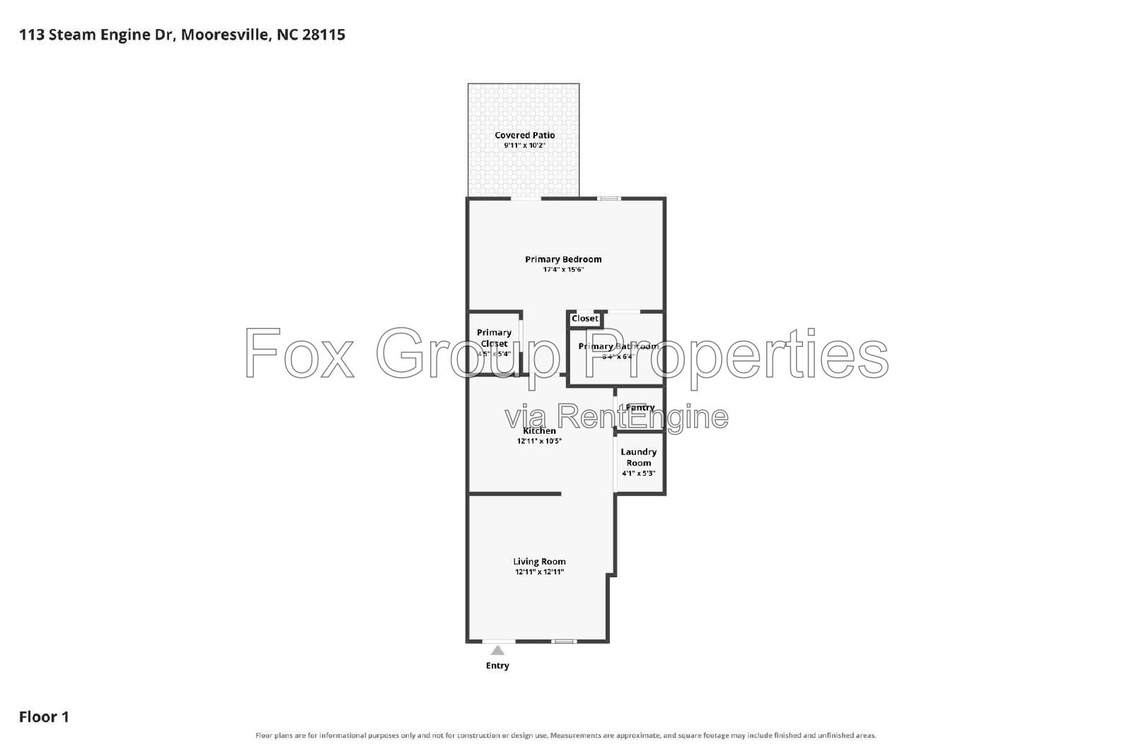 Desirable 1-Bedroom Condo in Prime Mooresville Location – First-Floor Unit! property image